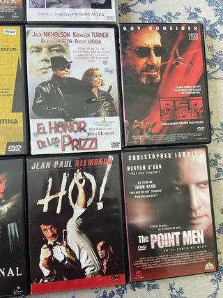 Lote 10 DVDs  Cine variado