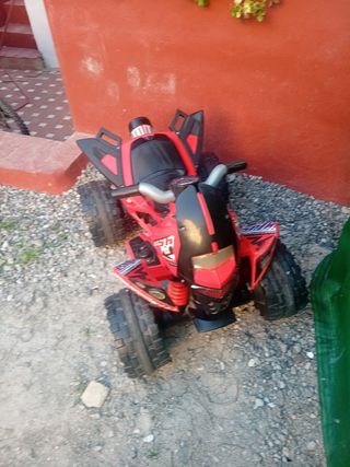 Coche quad infantil bateria