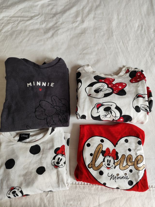 Lote de ropa de Minnie Mouse niña