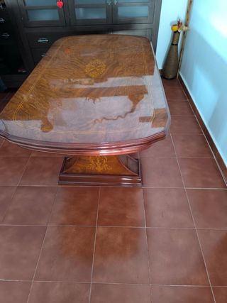 Mesa de madera vintage