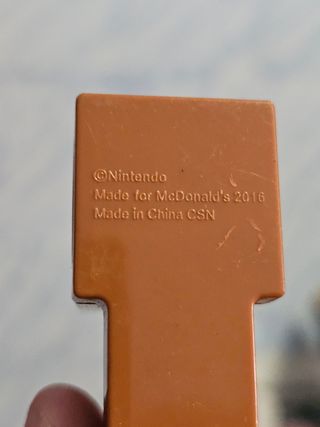 Super Mario Bros. Mcdonald Happy Meal 2016 Vintage