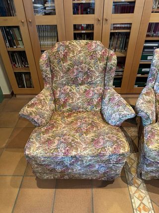 Sofá y sillones vintage - florales