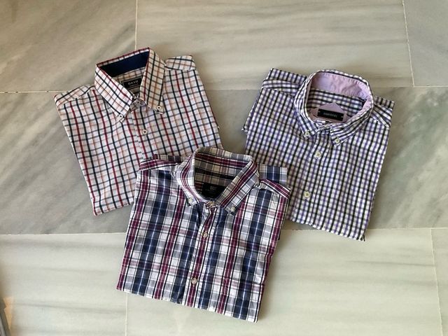 Camisa cuadros talla 3