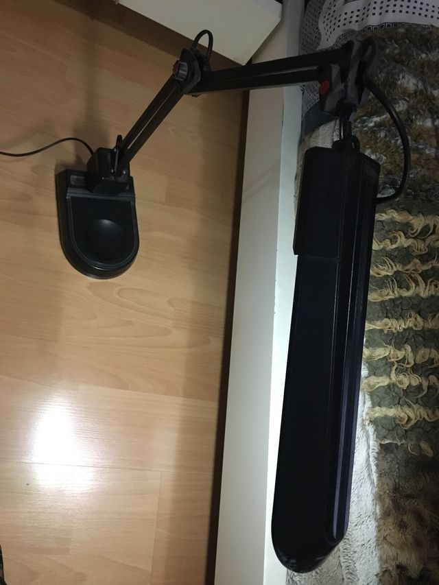 Lampara Flexo Escritorio - Negra