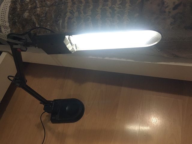 Lampara Flexo Escritorio - Negra