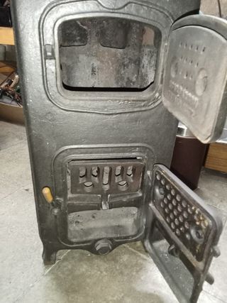 Caldera carbón/leña, Roca serie,0, en persona