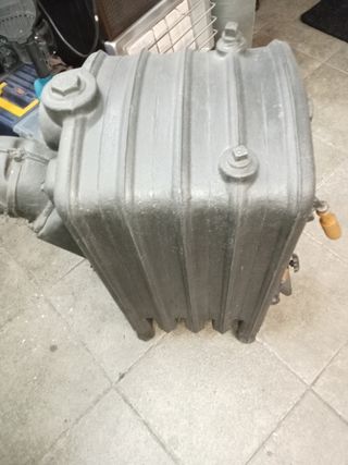 Caldera carbón/leña, Roca serie,0, en persona