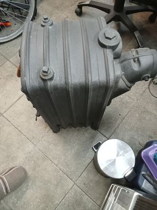 Caldera carbón/leña, Roca serie,0, en persona