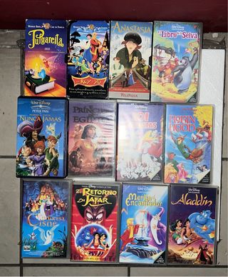 Cintas VHS DISNEY