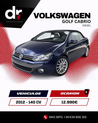 Volkswagen Golf Cabrio 2.0 Tdi