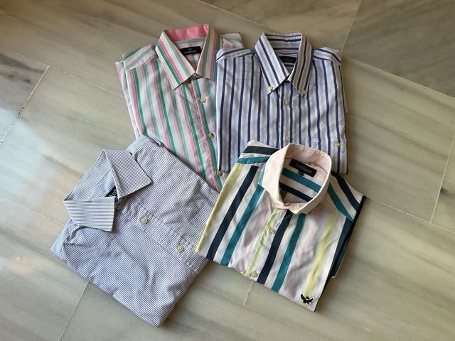 Cmisas caballero manga larga  M