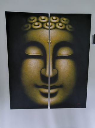 Buddha Quadro - 2 pezzi