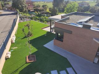 Instalacion de cesped artificial