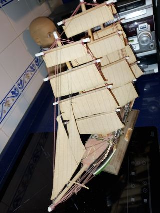 Maqueta Fragata s.XVIII