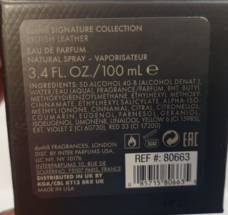 Dunhill Signature Collection. British Leather.