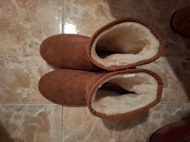 Botas peludas