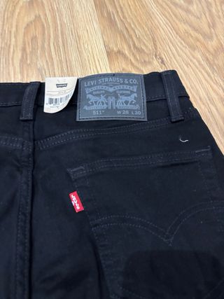 Pantalones Levis 511 nuevos negro
