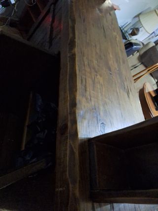 Bancone bar in legno massello