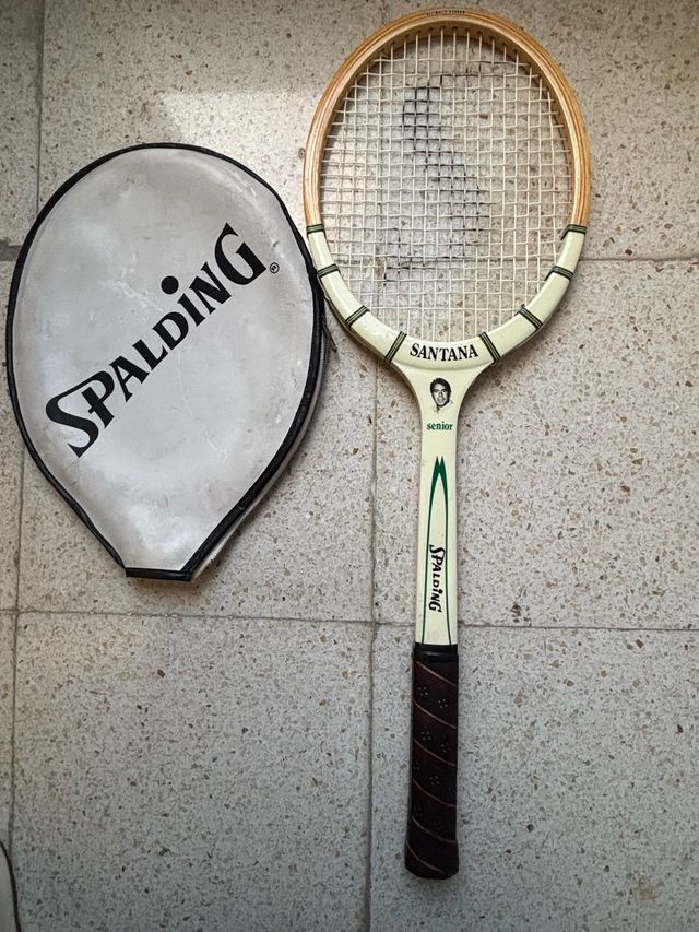 Raqueta Santana Spalding Vintage