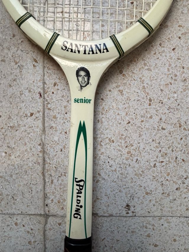 Raqueta Santana Spalding Vintage