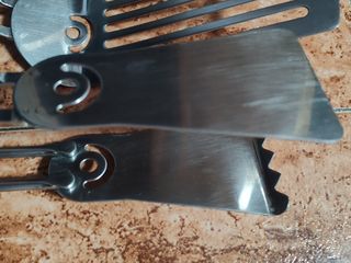 3 Utensilios Barbacoa Acero Inoxidable