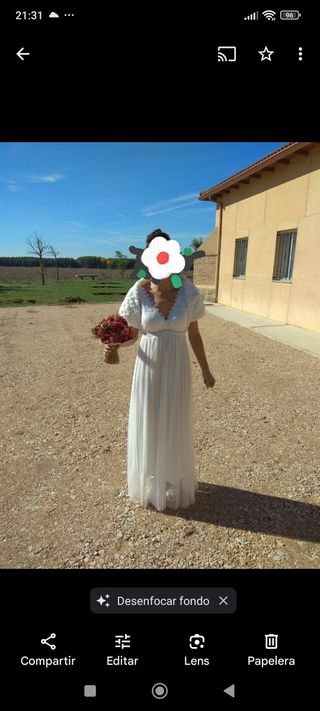 Vestido de novia 