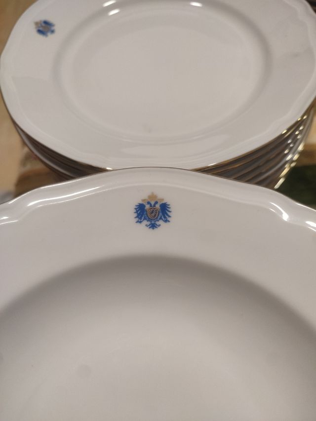 Vajilla porcelana fina royal kent