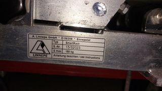 Portamotos para garaje de autocaravana