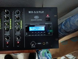 Mesa de mezclas acoustic control