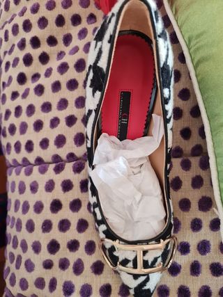 Zapatos Carolina Herrera de pata de gallo