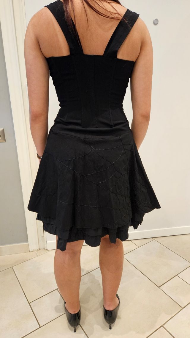 Vestito nero elegante XS