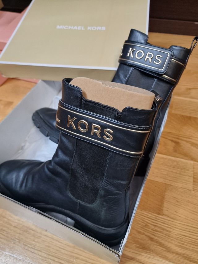 Botas Michael Kors - Piel Negra