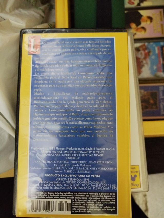 VHS Cinderella (film per bambini)