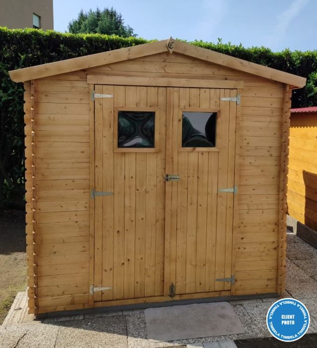 montaje de CASETA de JARDIN