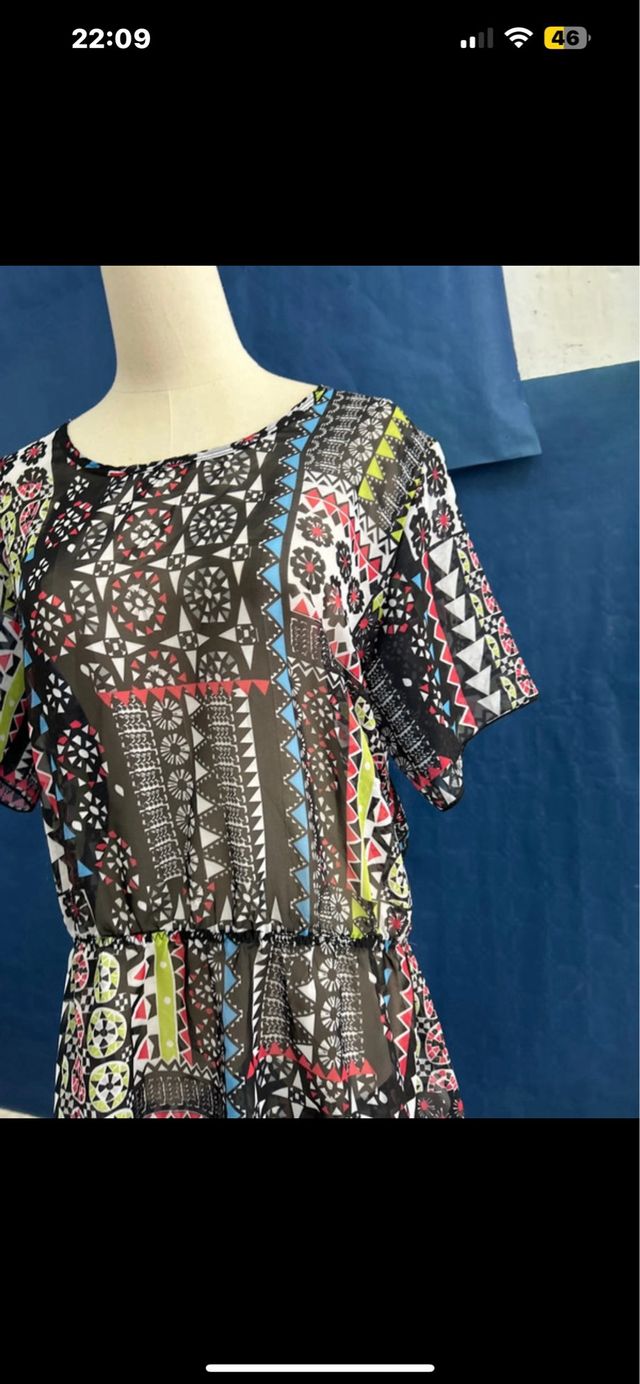 Vestido transparente playa - Talla M