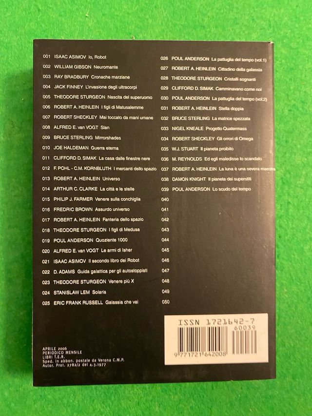 Fantascienza Urania Lo scudo del tempo Anderson