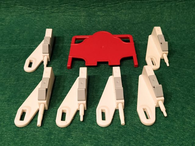 Playmobil Hockey: 2 porterías + accesorios.