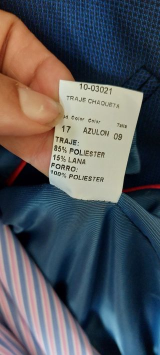 Traje niño comunión 9 años