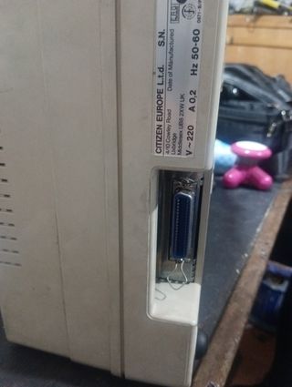 Impresora citizen pro jet vintage 1992