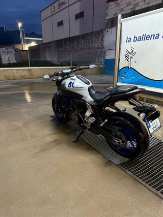 Yamaha mt 07 año 2016