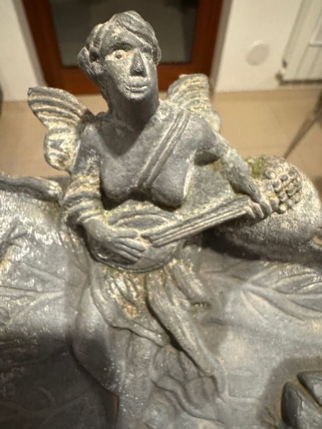 Posacenere vintage peltro