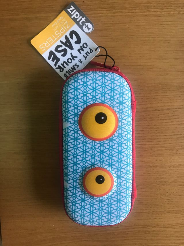 Astuccio Beast Box Just Zipit azzurro-rosso