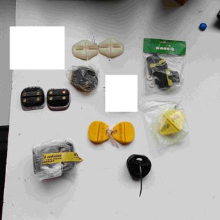 lotto di tacchetti per scarpe ciclismo