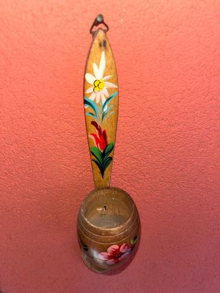 Porta chiavi in legno vintage