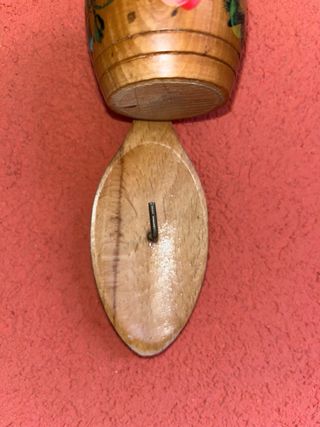 Porta chiavi in legno vintage