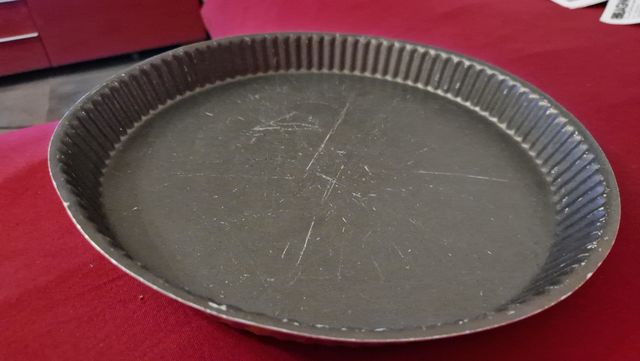 Tortiera antiaderente rossa/arancione