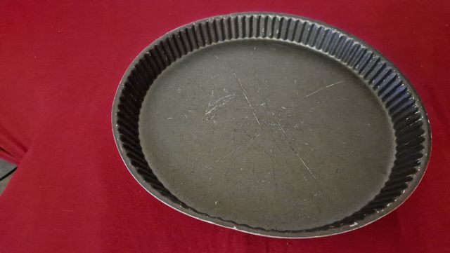 Tortiera antiaderente rossa/arancione