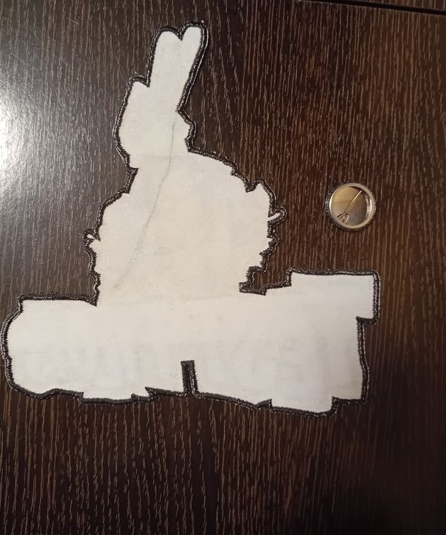 Parche the test pilots y chapa bedlam psychobilly