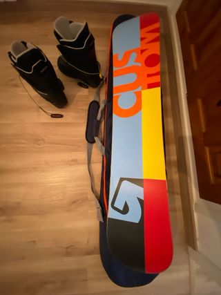 Snow Custom Flying V 151 + Extras