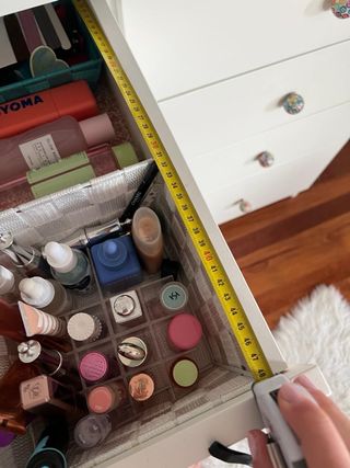 Cómoda blanca infantil - 8 cajones